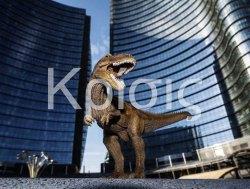 Macao Milano mostra del collettivo Krìsis - Brando Cimarosti - Sulle tracce del T-Rex
