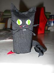 Gatto nero (decorazione Halloween)