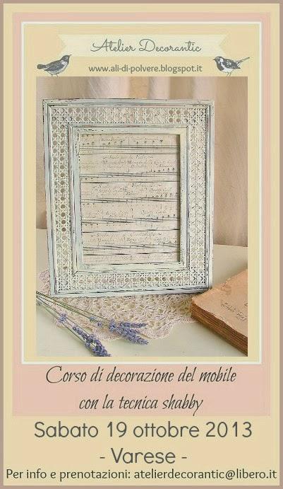 Corso di decorazione del mobile: shabby chic e non solo...