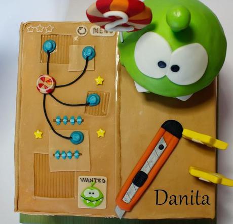 Torta Cut the Rope per Isabella