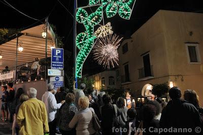 Maria Santissima del Rosario  festeggiata a Positano