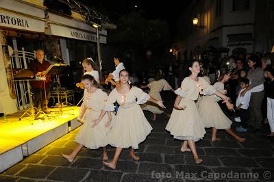 Maria Santissima del Rosario  festeggiata a Positano