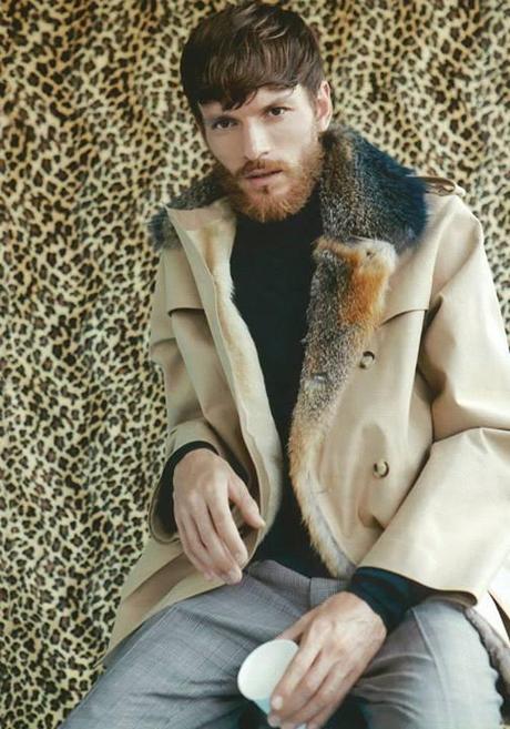 RYAD SLIMANI MODEL INDEPENDENT MEN GRAZIA MAGAZINE 2013 ROMAN GOEBEL