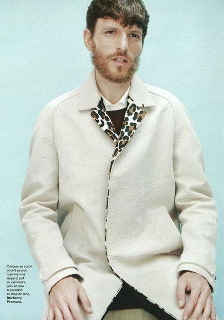 RYAD SLIMANI MODEL INDEPENDENT MEN GRAZIA MAGAZINE 2013 ROMAN GOEBEL