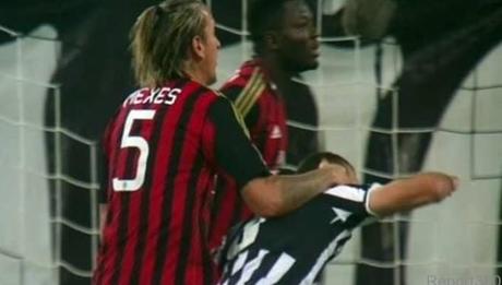 Milan, quattro giornate a Mexes e un turno a porte chiuse