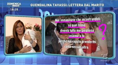 Guendalina Tavassi show a Domenica Live: ho partorito sul water leopardato #top