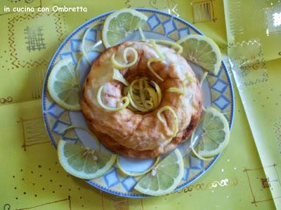 Ciambella dietetica al limone