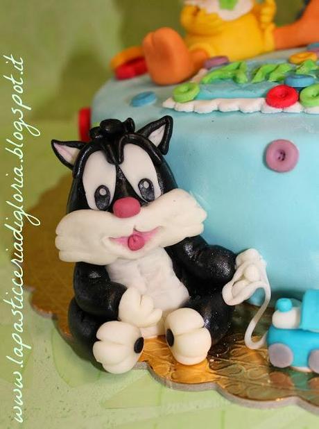 Torta Baby Looney Tunes