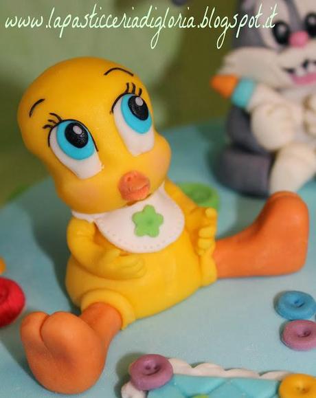 Torta Baby Looney Tunes