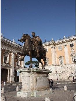 Monumento di MARCO AURELIO a Roma - sarà CANCELLATO da Franco Scepi