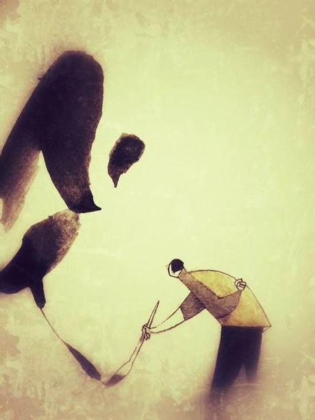 PURA POESIA: LE ILLUSTRAZIONI DI RICCARDO GUASCO Riccardo Guasco - the master and the line