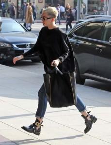 miley-cyrus cut out boots