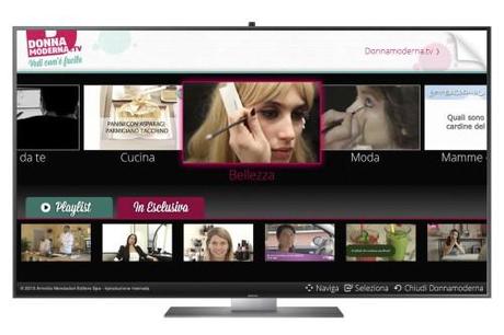 Con Samsung Smart TV Samsung pensa anche alle donne: introdotta l'app di Donna Moderna