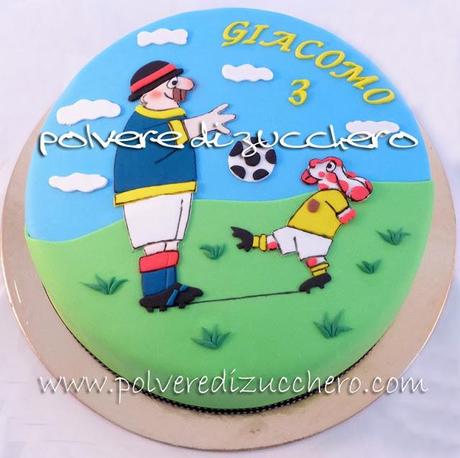 Torta decorata Pimpa e Armando