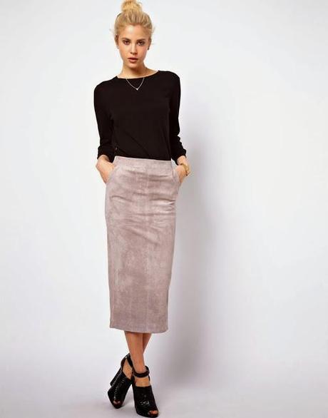 Pencil skirts un po' più lunghe