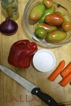 ingredienti della ricetta la giardiniera