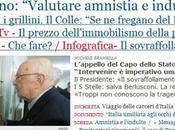 Napolitano detta l’agenda politica attacca 5Stelle, superpartes