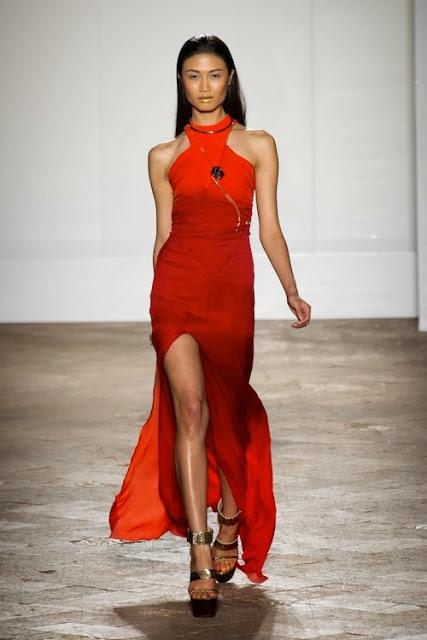 “Chinese Red” in Milan Fashion Week 2014