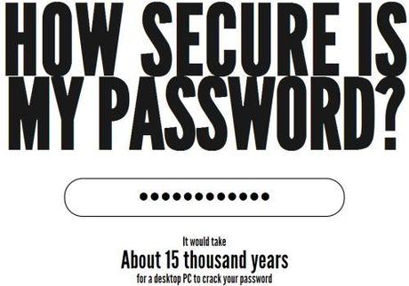 How Secure Is Your Password - controlla la sicurezza delle tue password