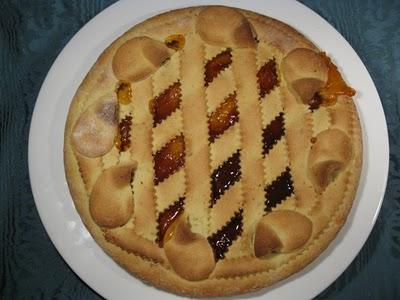 Crostata classica ma....con pasta frolla alla lavanda