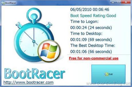 test velocita avvio windows