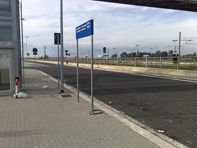 Stazione fantasma alla Nuova Fiera di Roma