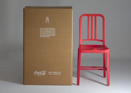 111 Navy Chair by Emeco e Coca Cola