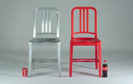 111 Navy Chair by Emeco e Coca Cola