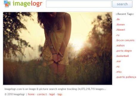 Imagelogr - il nuovo motore di ricerca immagini