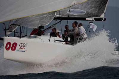 EUROPEO MELGES 32 A CAGLIARI: C'E' ANCHE BAGUA DI ANDREA CECCHETTI & VASCOTTO