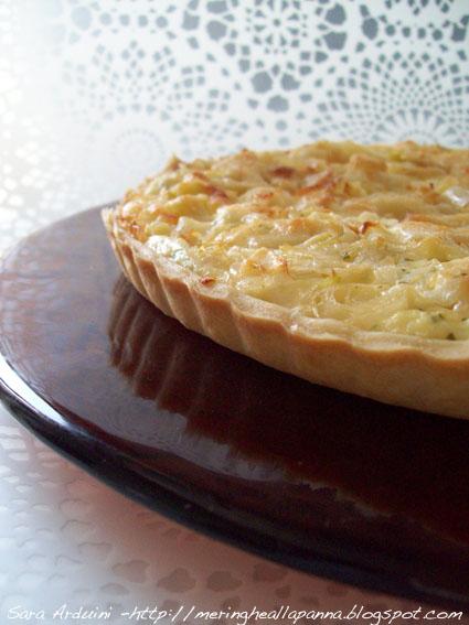 Quiche super sapore (porri, ricotta e pecorino)