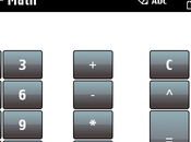 TouchCalc: calcolatrice scientifica Symbian