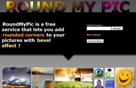 RoundMyPick - arrotonda online gli angoli delle tue foto