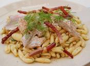 Cavatelli filetti triglie, speck finocchetto