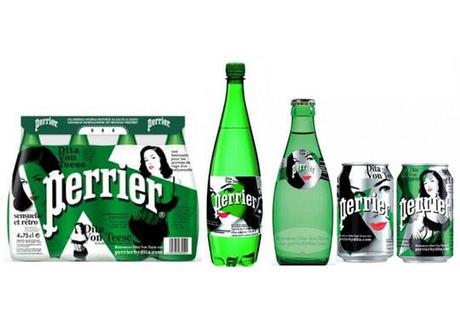 Dita Von Teese x Perrier: il burlesque e l’acqua santa