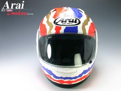 Arai RX-7 RR4 Mick Doohan 1989-1994