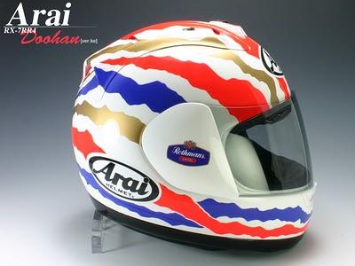 Arai RX-7 RR4 Mick Doohan 1989-1994