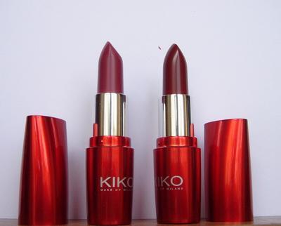 Kiko Red Emotion Satin Lipstick