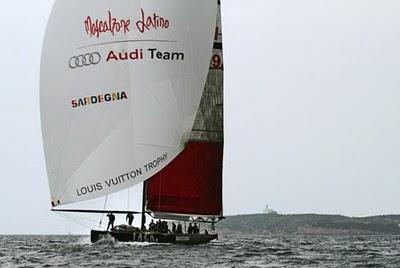 Vela - Luois Vouitton - Mascalzone Latino Audi è host team a La Maddalena