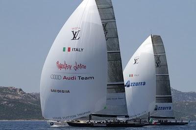 Vela - Mascalzone Latino Audi Team vince su Azzurra