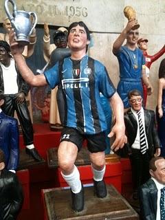 ITALIA, ANCHE MILITO CON LA CHAMPIONS NEL PRESEPE NAPOLETANO - ITALY, ALSO MILITO WITH CHAMPIONS LEAGUE IN NAPOLITAN CRIB