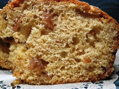 Ciambella con fichi e uvetta