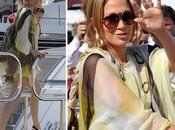 Jennifer Lopez sullo yacht Dolce Gabbana