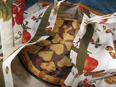 La crostata violetta per Valentina