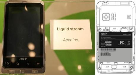 Acer Liquid Stream: Android 2.1, 720p, 5MP