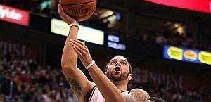 Deron Williams, stella degli Utah Jazz. Ap