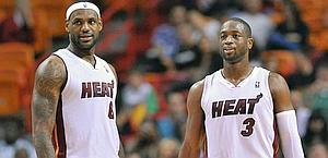 Wade e James, protagonisti contro Golden State. Ap