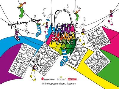 HAPPY SUNDAY MARKET A ROMA: 6 gennaio!