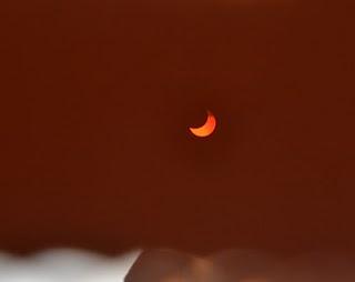 Le immagini dell'Eclissi parziale del 4 gennaio 2011