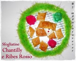 SFOGLIATINE CHANTILLY E RIBES ROSSO